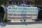 Tczew: ekolodzy protestowali przeciwko budowie Elektrowni Północ [ZOBACZ ZDJĘCIA]