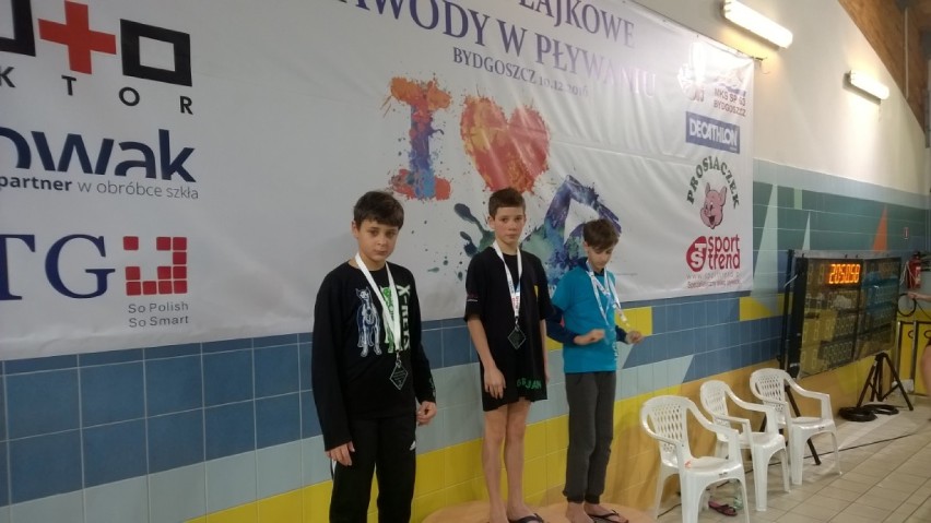 Sukces pływaków z Wągrowca