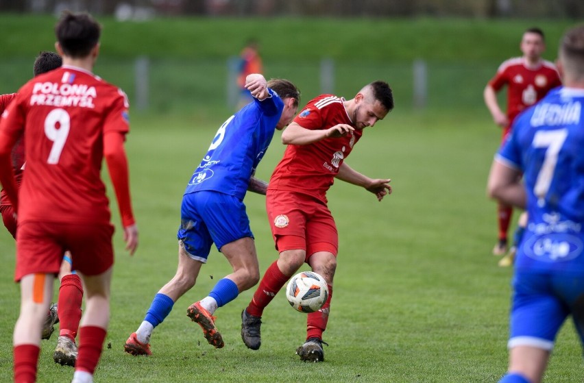 4 liga. Lechia Sędziszów Małopolski wyszarpała remis w meczu z Polonią Przemyśl [ZDJĘCIA]