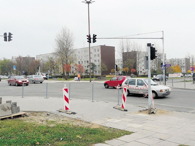 Skrzyżowanie Grota-Roweckiego i Nawrockiego już przejezdne