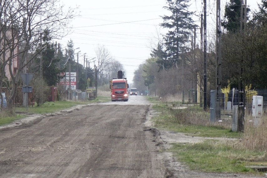 Trwają prace na drodze Nowy Świat-Ludwików