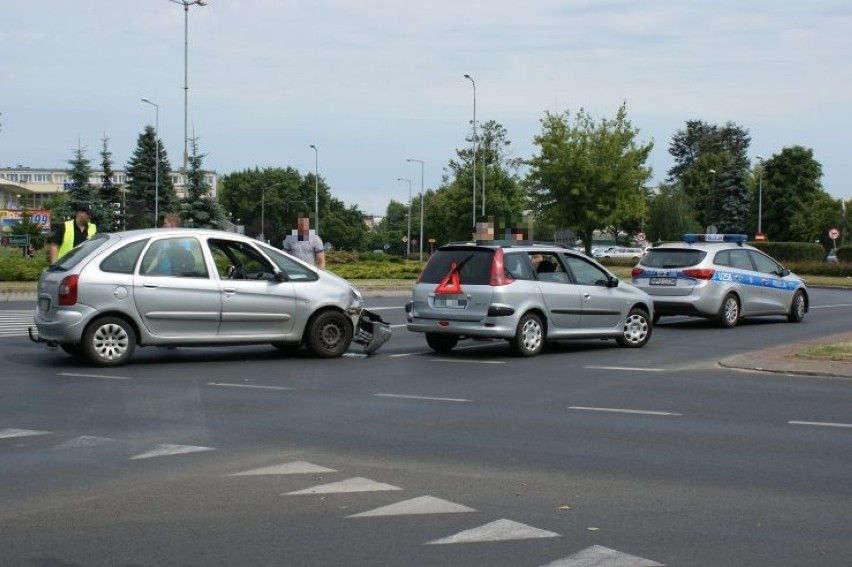 Stłuczka w Koninie