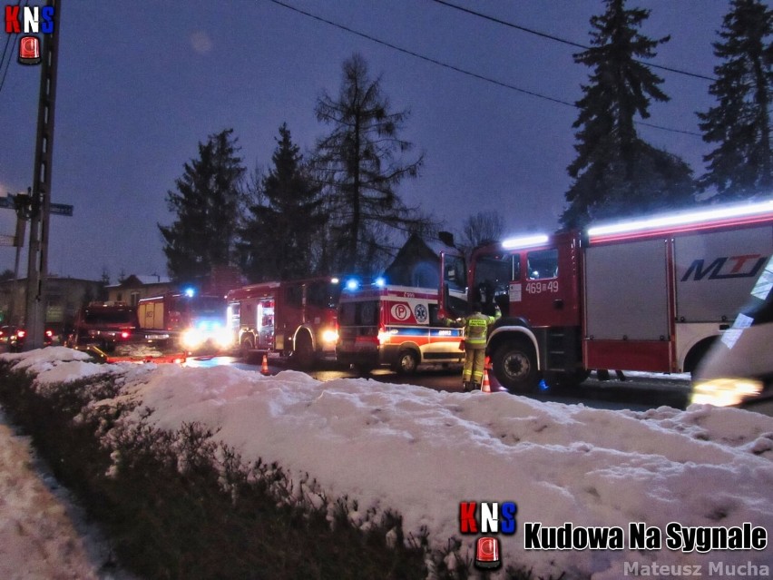 Kudowa-Zdrój: pożar pustostanu z osobami bezdomnymi?