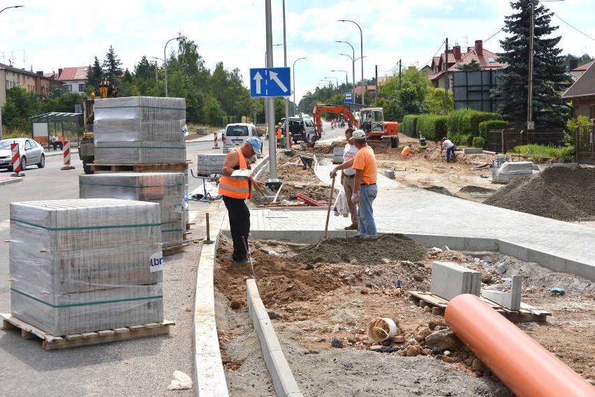 Ulica Pileckiego - nowy wylot z Kielc na Staszów, powinna...