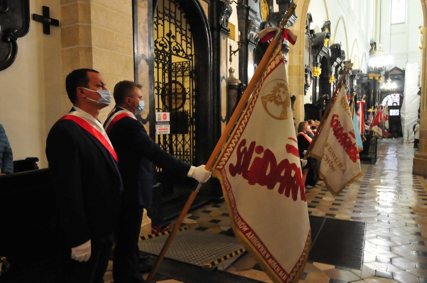 Kraków. Uroczystości w 40. rocznicę podpisania Porozumień Sierpniowych i powstania Solidarności [ZDJĘCIA]