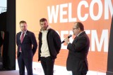 Lukas Podolski otworzył MŚ w teqballu w w Arenie Gliwice. Poldi dostał dwa stoły - dla siebie i dla Górnika ZDJĘCIA