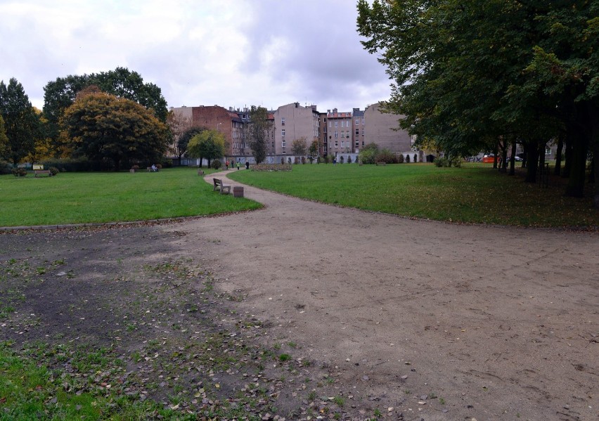 Gdańsk - park przy ul. Św. Barbary