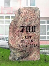 Pomnik na 700-lecie Kleciny (ZOBACZ)