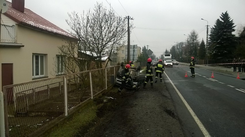 Wypadek na ul. Przedborskiej w Radomsku