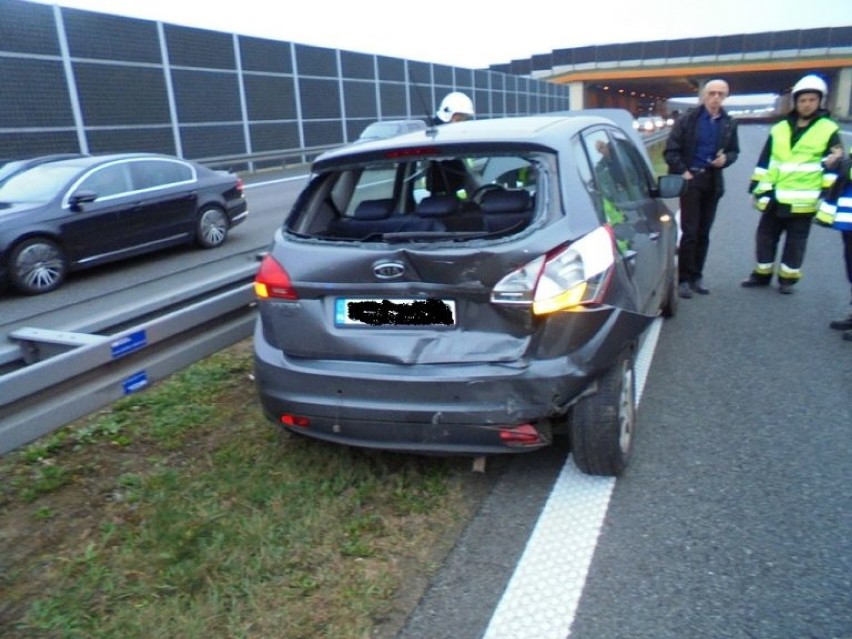 Zarzuty dla ukraińskiego kierowcy autobusu za niedzielny karambol na autostradzie A4 w Damienicach koło Bochni