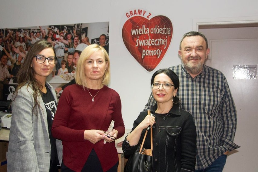 Delegacja gminy Inowrocław odwiedziła Fundację WOŚP [zdjęcia]