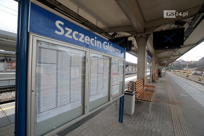 Co słychać na dworcu Szczecin Główny? Wszystkie perony dostępne dla pasażerów [GALERIA]