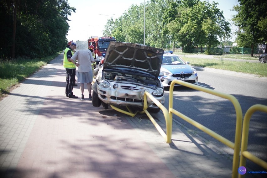 Wypadek na Toruńskiej we Włocławku