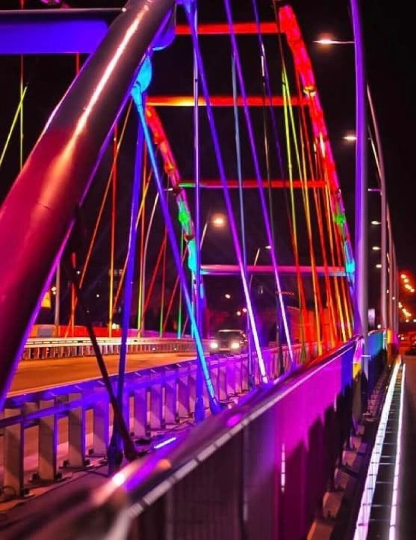 Różowy głogowski most na Odrze będzie nocą podświetlony?
