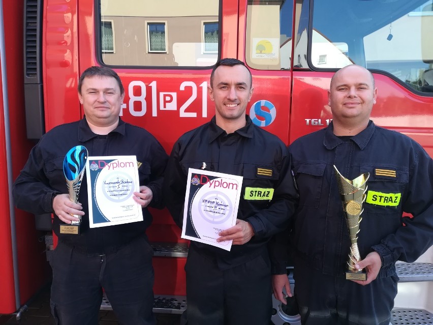 Kościańscy strażacy wystrzelali sukces podczas turnieju w Grodzisku ZDJĘCIA 