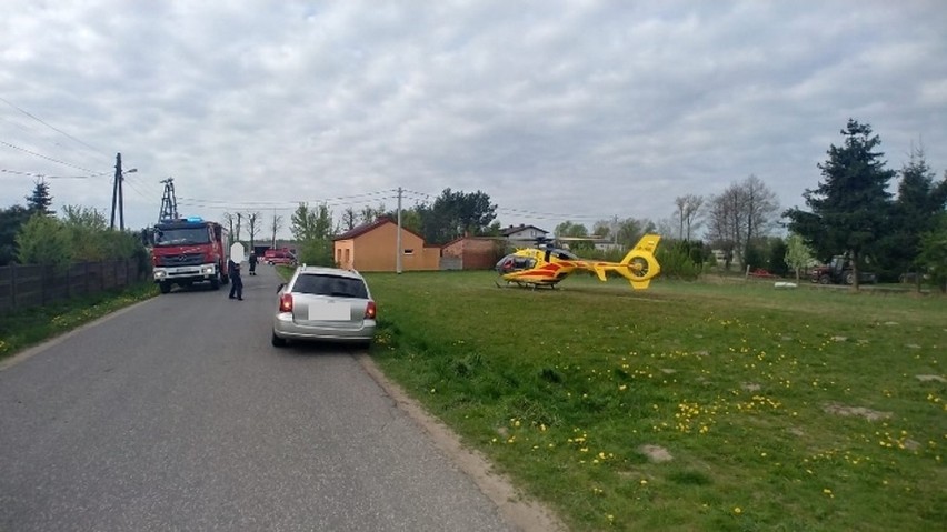 Wypadek w Michałowie. Potrącone 8-letnie dziecko [zdjęcia, aktualizacja]