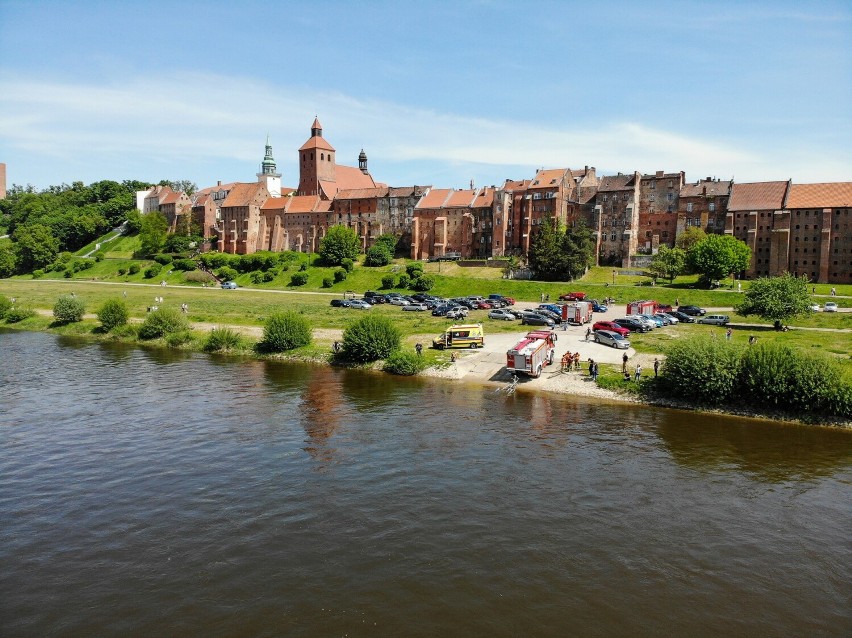 W Grudziądzu trwały poszukiwania mężczyzny, który miał...