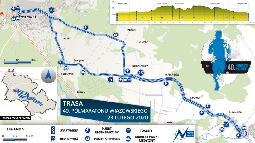 Półmaraton Wiązowski 2020. 40. edycja biegu wejdzie w skład Korony Polskich Półmaratonów