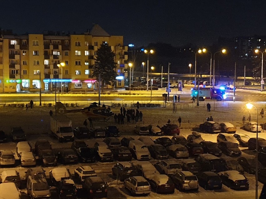 Lotnicze Pogotowie Ratunkowe pilnie lądowało w centrum Wrocławia. Dlaczego? Zobacz zdjęcia i film