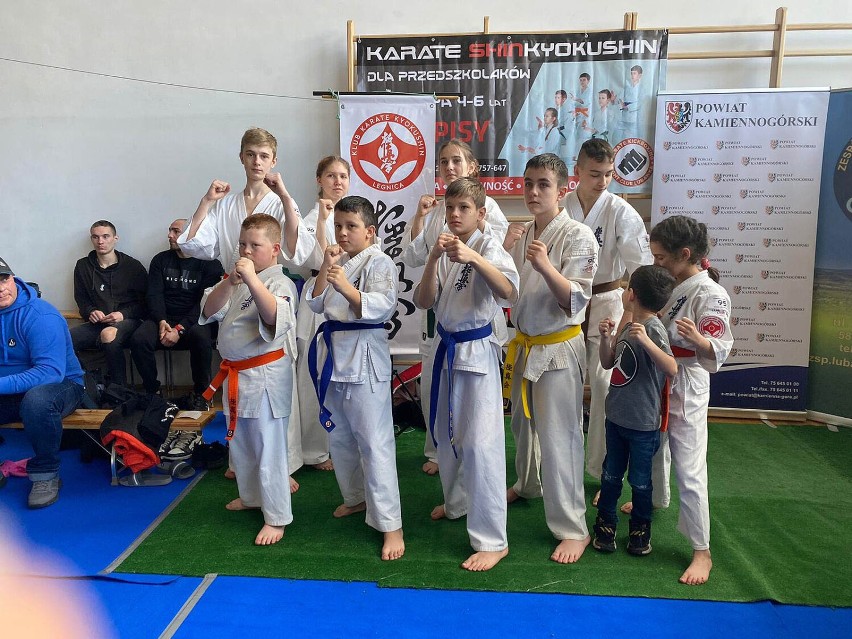 Turniej Karate Kyokushin Lubawka Cup 2022, legniczanie wrócili z medalami