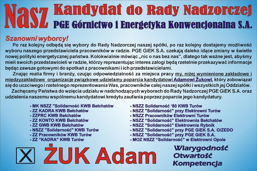 Kazimierz Suchcicki w Radzie Nadzorczej PGE GIEK. Wybory jednak są ważne