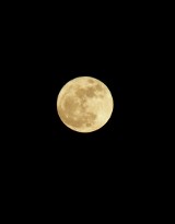 Księżyc w pełni widziany 19 marca 2011 nad woj. śląskim [ZDJĘCIA INTERNAUTY]