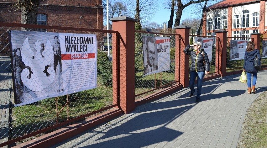 Malbork. Można już oglądać wystawę plenerową "Niezłomni wyklęci" [ZDJĘCIA]