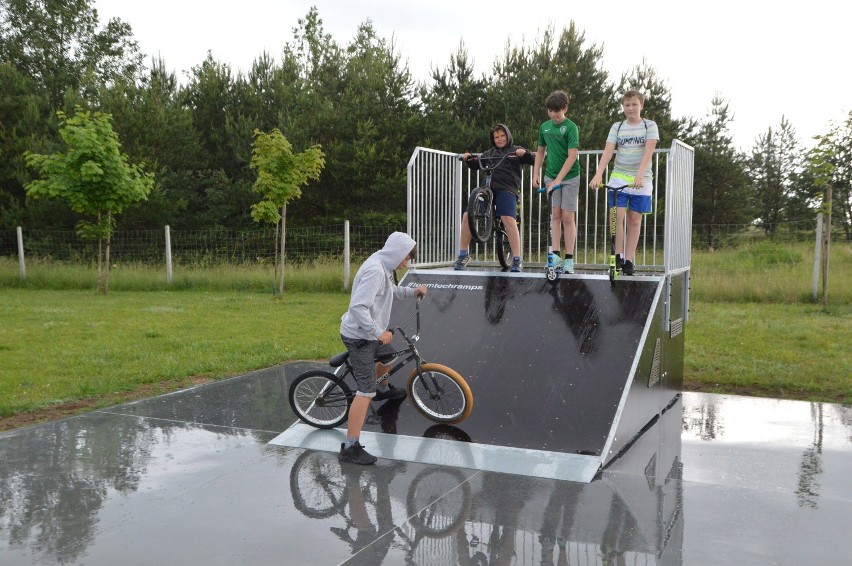 Skatepark w Białym Borze już zyskał pozytywne recenzje użytkowników (zdjęcia)