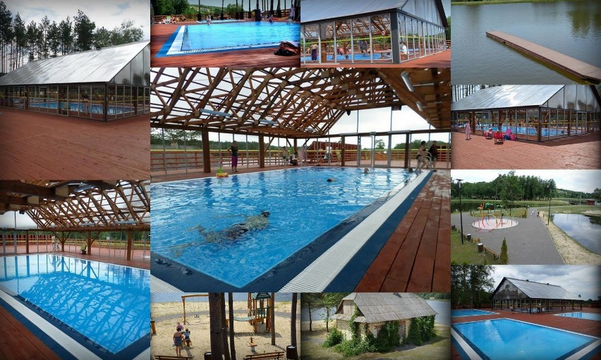 Zalew i baseny w Krasnobrodzie
* trzy małe baseny dla dzieci...