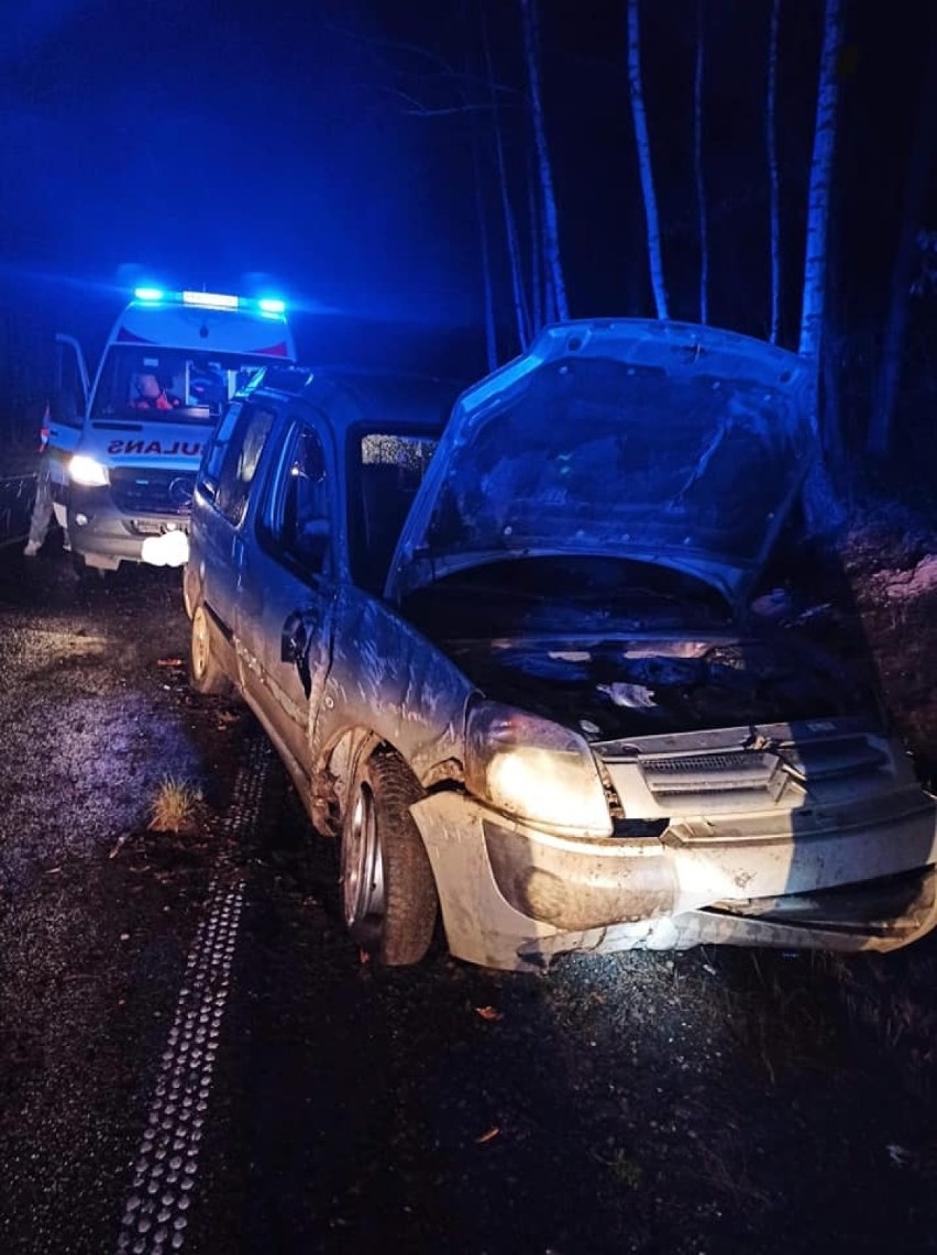 Do wypadku doszło na drodze krajowej nr 70 w Pękoszewie