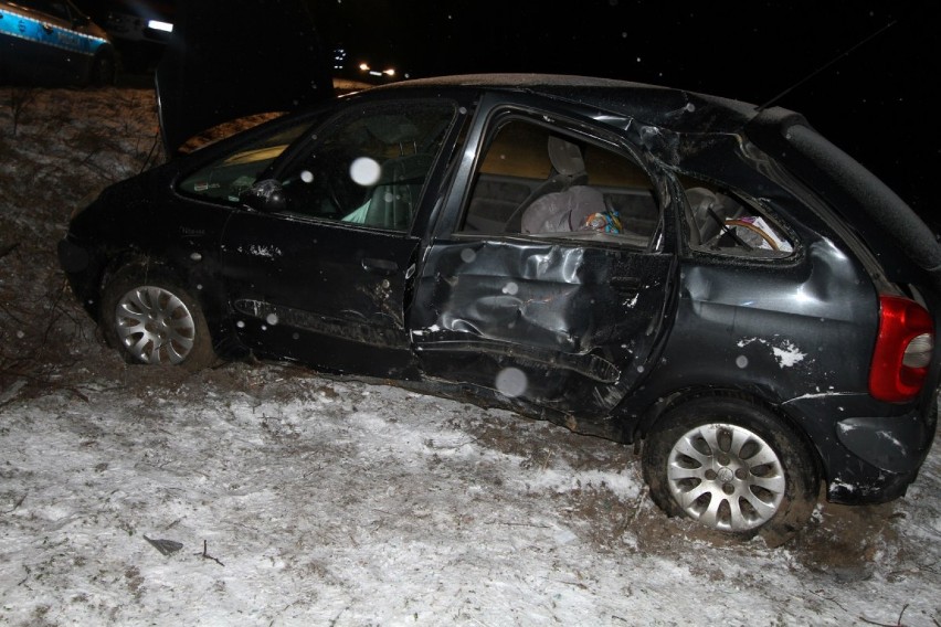 Wypadek na trasie Franciszkowo - Radawnica