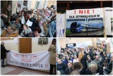 Plany budowy linii kolejowej CPK - burzliwe konsultacje społeczne w Modzerowie, gmina Włocławek [zdjęcia]