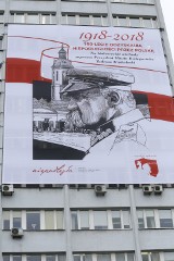 Piłsudski na banerze i nie tylko. Białystok dla Niepodległej [foto]