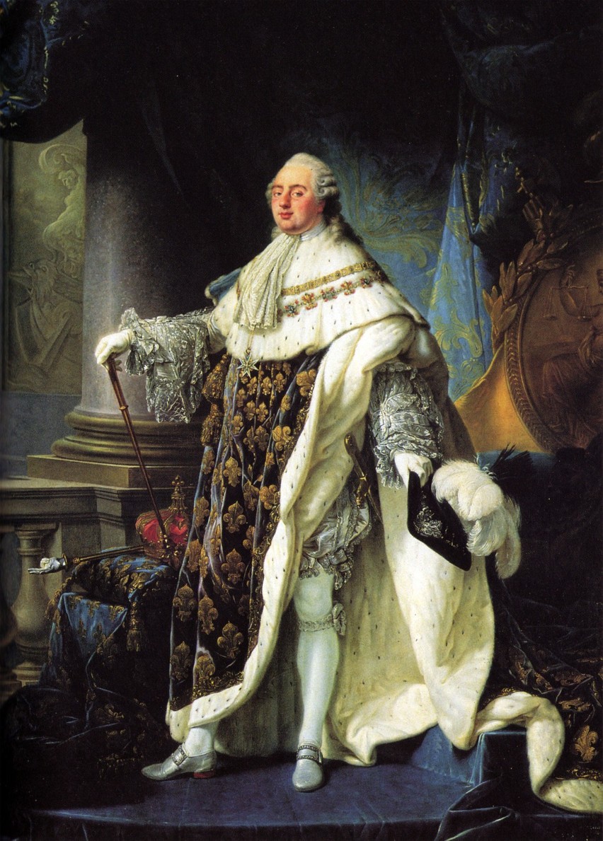 1775 – Ludwik XVI został koronowany na króla Francji.