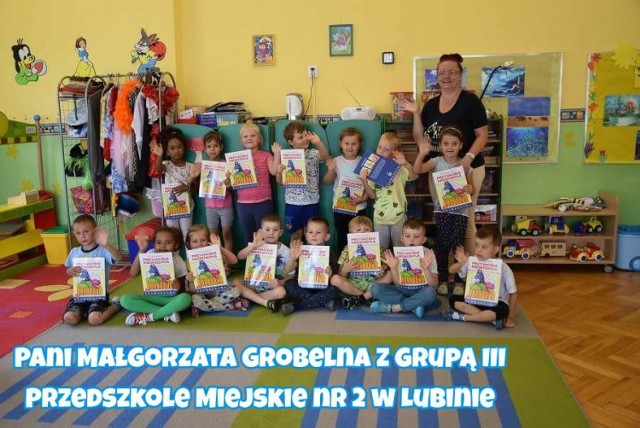 Grupa III z Przedszkola Miejskiego nr 2 w Lubinie zajęła III miejsce w naszym plebiscycie!