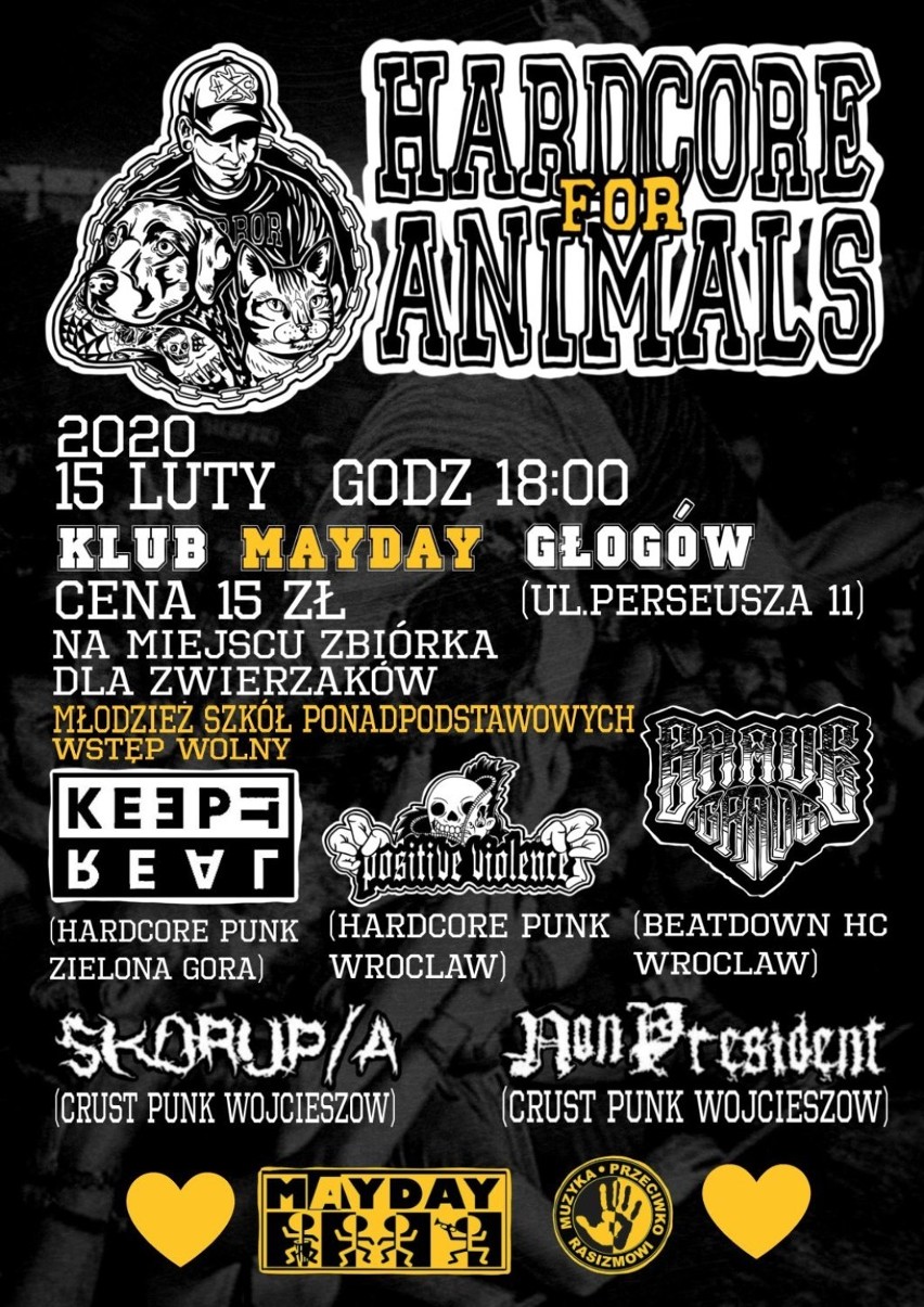 15.02.2020r. (sobota) godz. 18.00
Klub MAYDAY, ul. Perseusza...