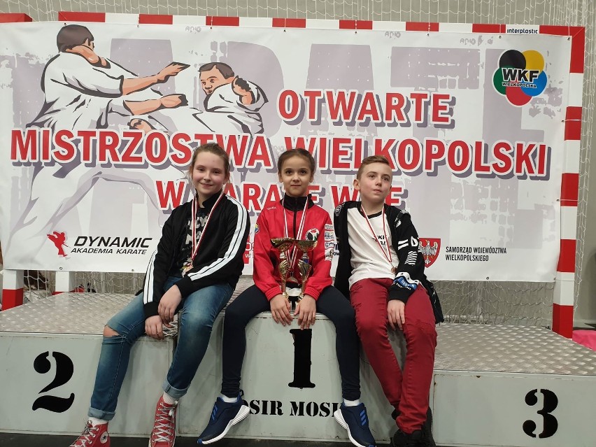 Pleszewscy karatecy na Otwartych Mistrzostwach Wielkopolski w Karate WKF w podpoznańskiej Mosinie