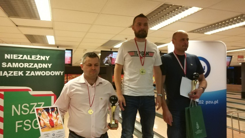 Funkcjonariusze PSG Władysławowo zostali kręglarskimi mistrzami Pomorza