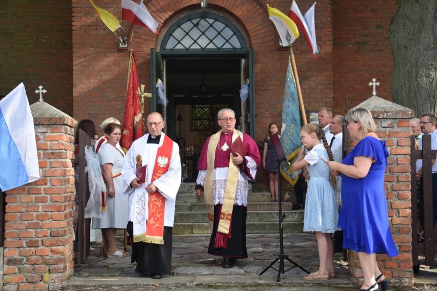 Gmina Mieścisko. Peregrynacja Cudownego Obrazu 2022 w Gołaszewie. Czarna Madonna dotarła do ostatniej parafii w powiecie wągrowieckim 