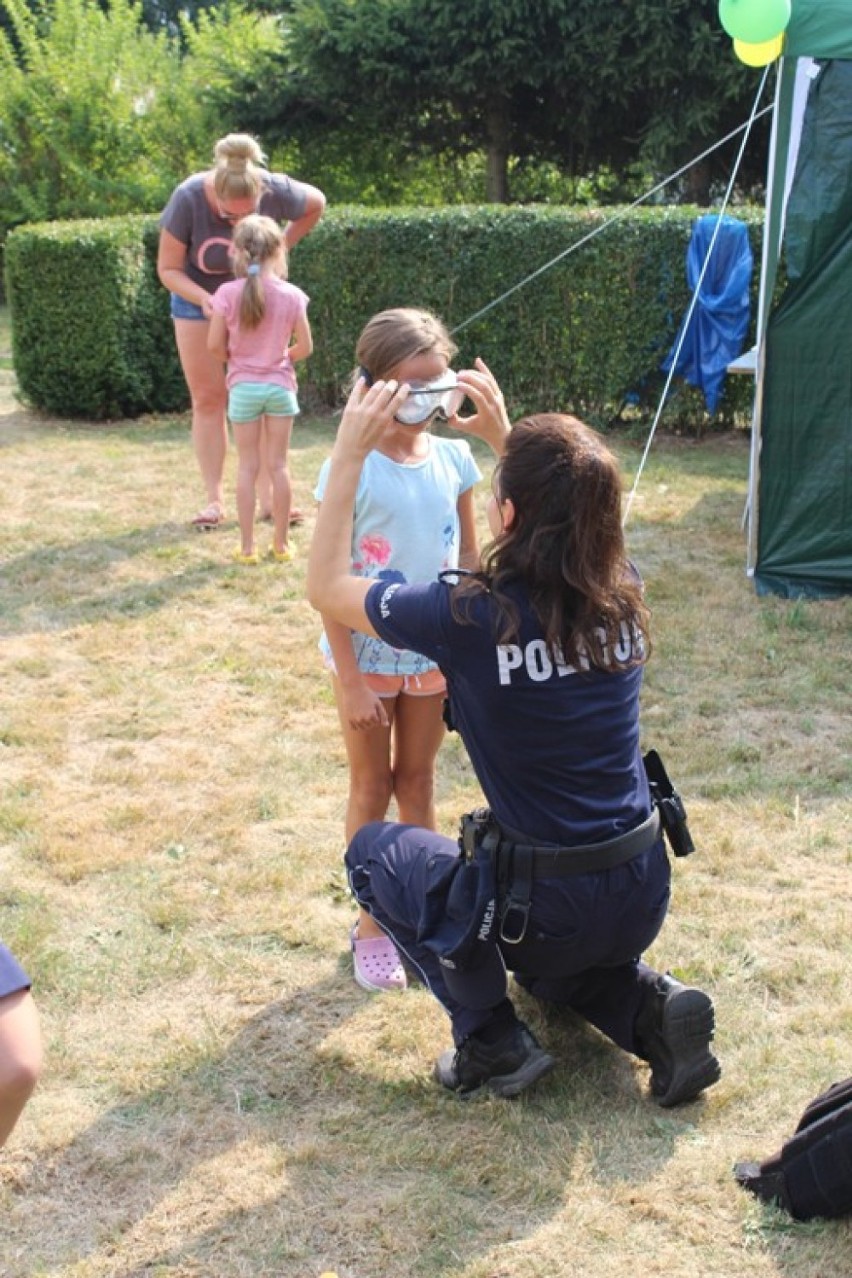 Podczas Dni Działkowca w Kaliszu policjanci przestrzegali...