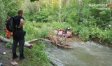 Tragiczny finał poszukiwań w Sosnowcu. Ciało kobiety znaleziono w rzece, w Białej Przemszy przy ulicy Plażowej