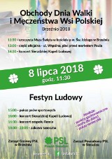 Obchody Dnia Walki i Męczeństwa Wsi Polskiej odbędą się w Brzeźniu w niedzielę 8 lipca. Będzie uroczystość i festyn