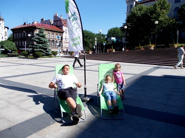 Festiwal Dobrej Energii w Bielsku-Białej ruszy lada dzień. Świadczy o tym eko-bus.