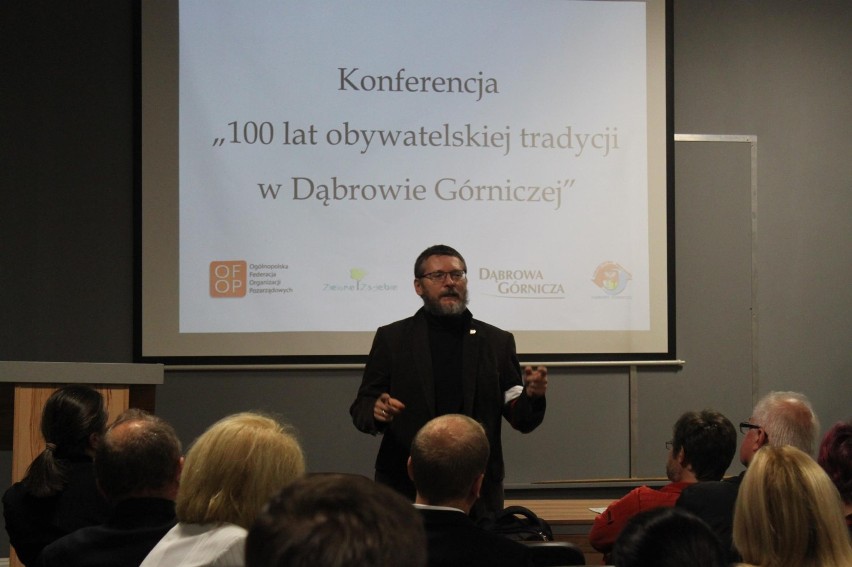 Dąbrowa Górnicza społeczeństwo obywatelskie: będzie pamiątkowa tablica, była konferencja