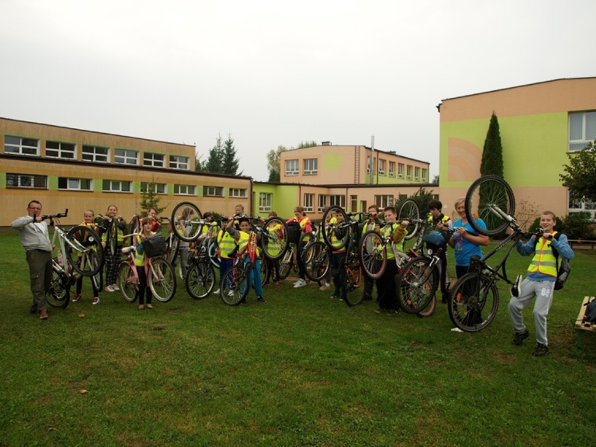 Uczniowie SP Konopnica pokonali 30 km trasę podczas rowerowego rajdu