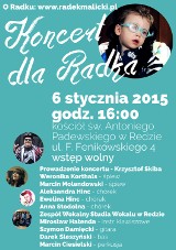 Reda: Koncert charytatywny dla Radka. Wystąpi m.in. Marek Kaliszuk