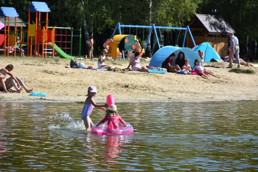 Zalew Żółtańce w niedzielne popołudnie tętnił życiem. Zobacz zdjęcia