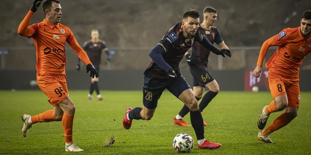 Pogoń Szczecin - Zagłębie Lubin 1-0.