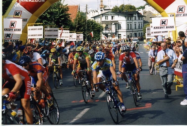 Archiwum: Tour de Pologne w Dzierzgoniu. Tak było przed laty
