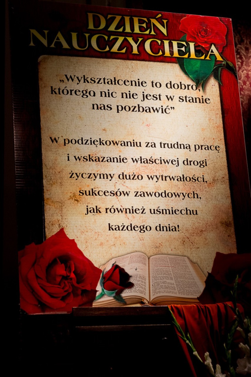 Nauczyciele świętowali w żagański pałacu [ZDJĘCIA]